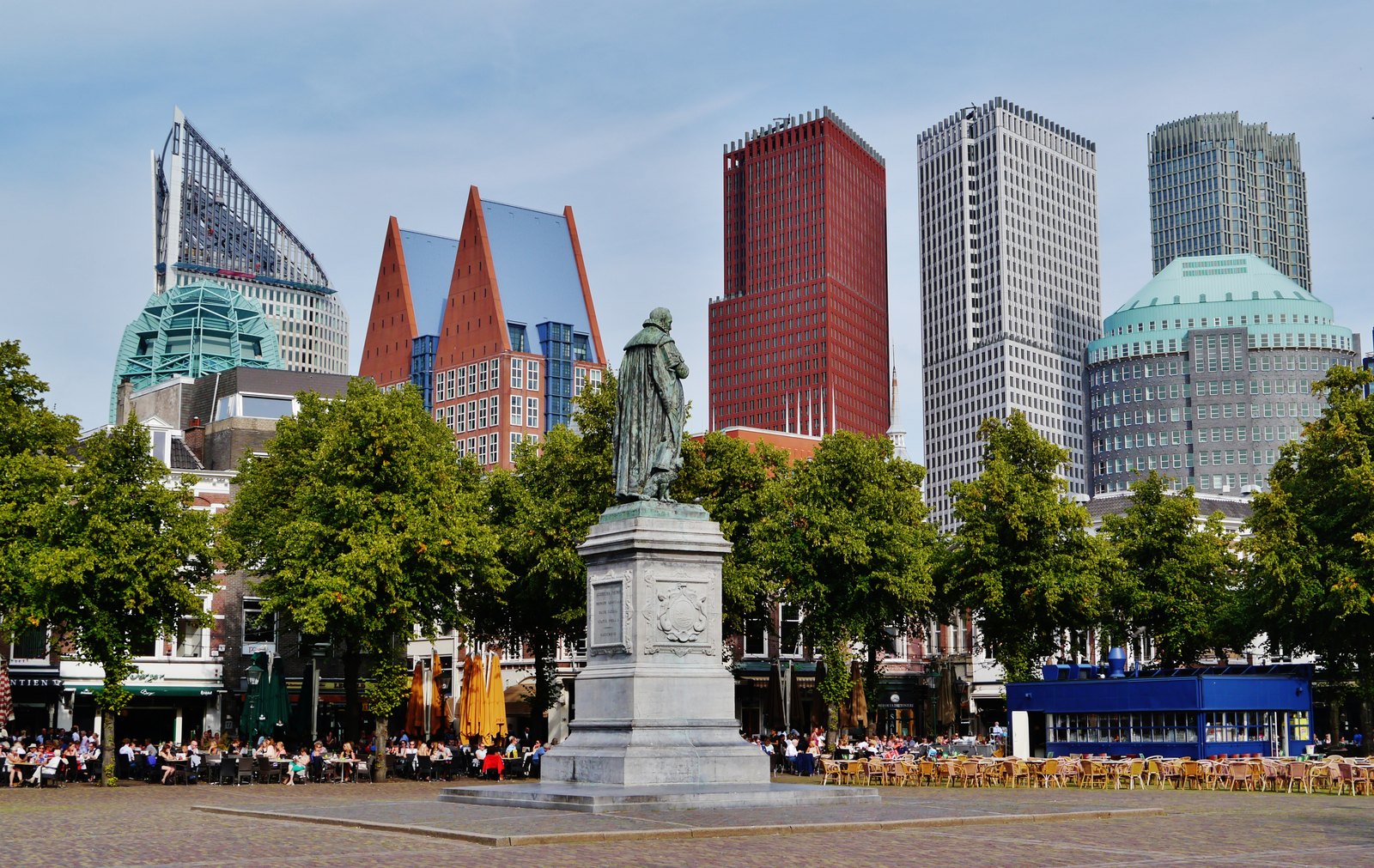 The Hague skyline